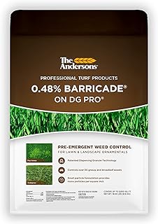The Andersons Barricade Professional-Grade Granular Pre-Emergent Weed Control - Covers up to 5,800 sq ft (18 lb)
