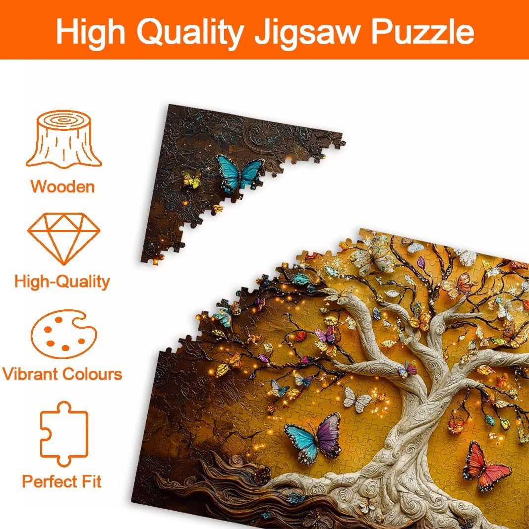 Puzzle 2000 Pezzi, Puzzle Albero della Vita, Misura: 100x71cm, Regalo -8775