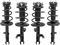 Vista 34 de MOSTPLUS Juego de amortiguador y resorte de puntal delantero compatible para Toyota Avalon 2012-2017 172941/172940, resorte helicoidal, 2 piezas
