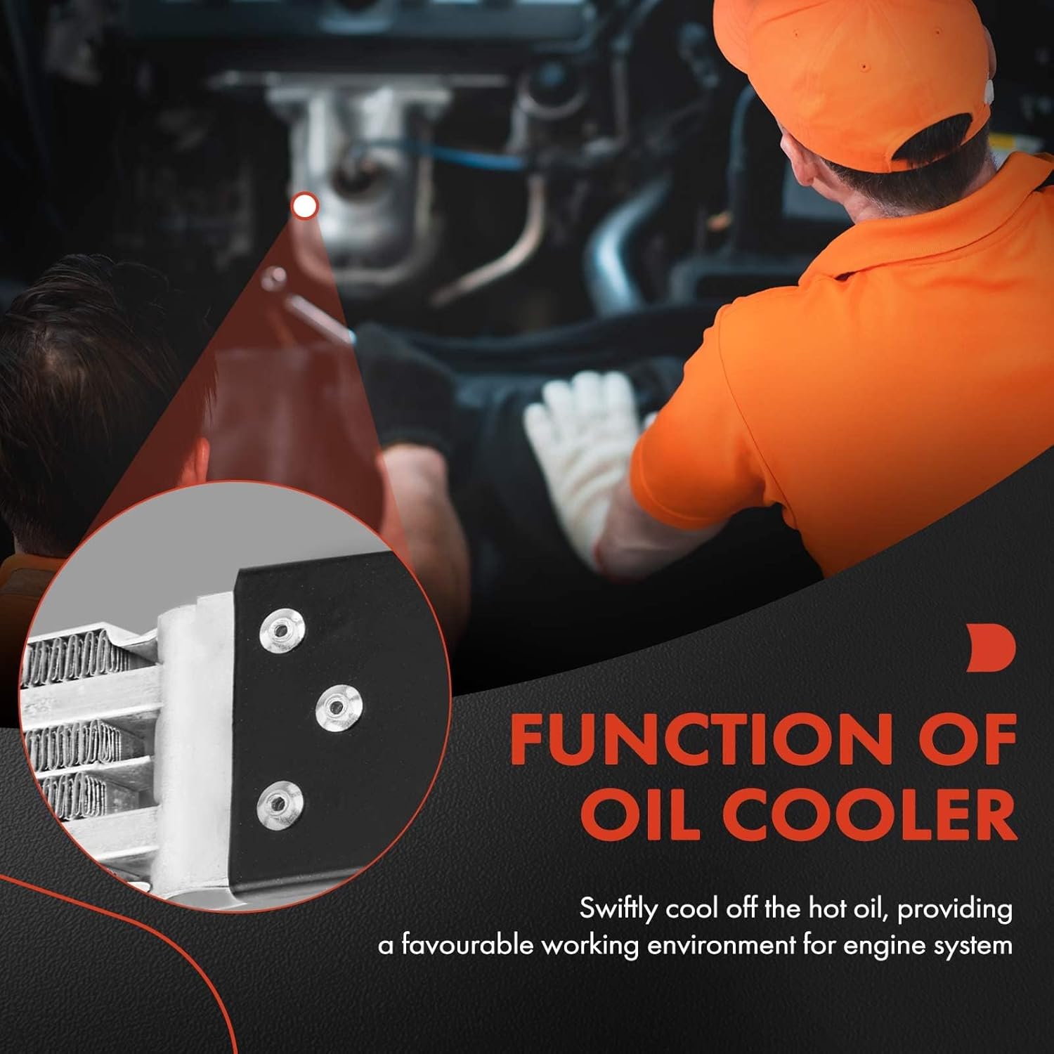 A-Premium Power Steering Oil Cooler Compatible with Chevrolet Trailblazer 2002-2009, Trailblazer EXT 2002-2006, SSR & GMC Envoy, Envoy XL, Envoy XUV & Buick Rainier & Isuzu Ascender & Saab 9-7x