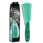BESTOOL Detangling Brush for Black Natural Hair, Curly Hair Afro 3/4abc Texture - Faster and Easier Detangle Wet or Dry With No Pain (Green)