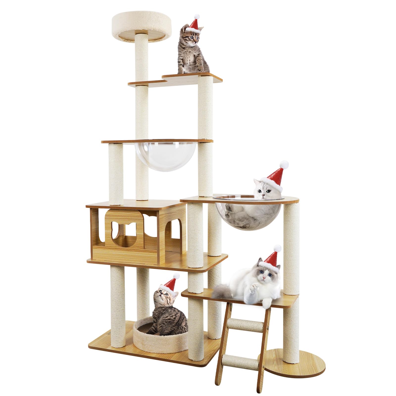 新品】キャットタワー✨️ 猫用 お家で遊べる 運動に 愛猫と