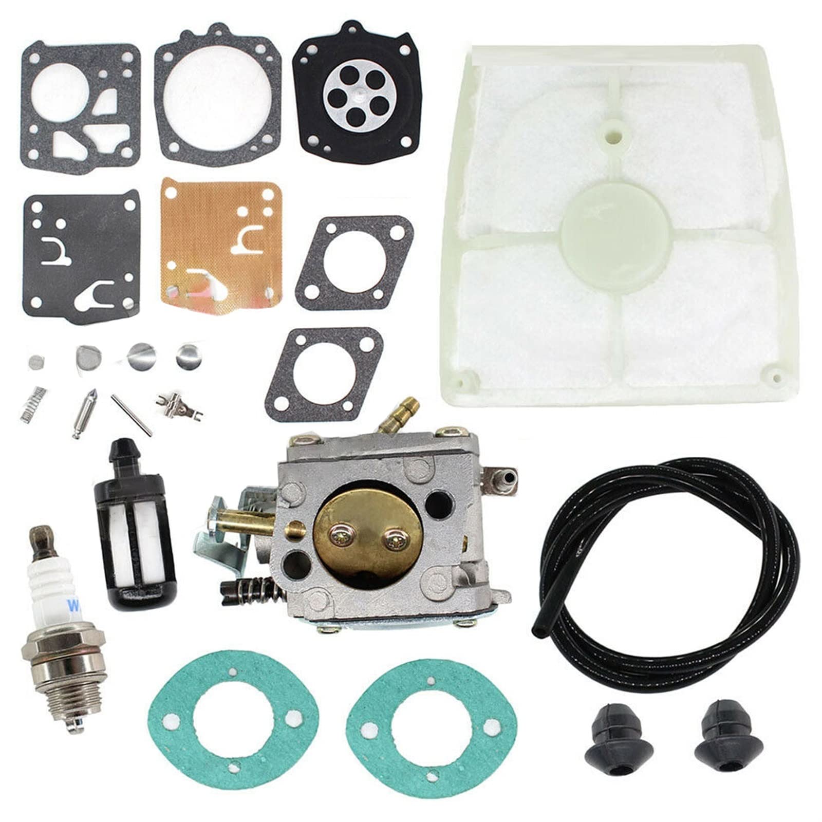 Juego de filtros de Aire for carburador Aptos for STIHL 041 041AV 11101200609 1110-120-0609 1110 404 3200 1110-120-1601 for Motosierra