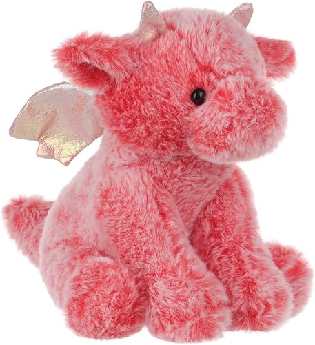 Vista 31 de Apricot Lamb Juguetes de peluche verde de peluche dragón dinosaurio animal de peluche suave perfecto para niños 8 pulgadas Negro,Azul oscuro,Verde