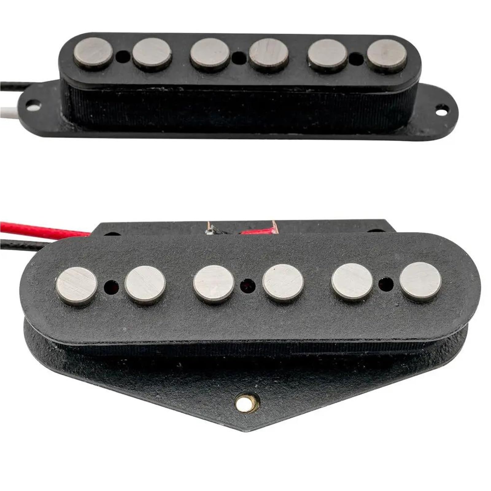 Przetwornik Do Gitary Elektrycznej Do Przetworników Do Gitary Elektrycznej | Zestaw przetworników mostkowych Black Alnico 5 Big Pole Piece do gitary elektrycznej