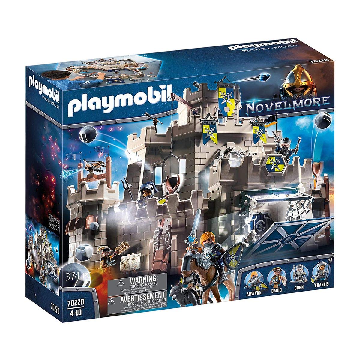 Playmobil Novelmore 70220 Grand Castle of Novelmore, For children ages 5 to 10