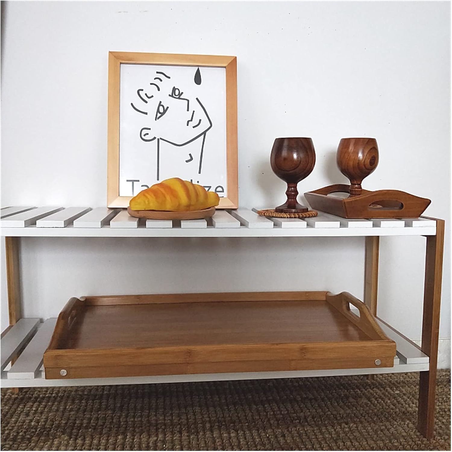 Rectangle Solid Wooden Dining Table Outdoor Picnic Decoration Kitchen Table Small Modern Bedroom Folding Table Camping Accessories