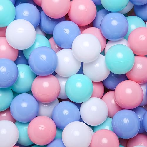 Miniatura 8 de TRENDPLAY Bolas de plástico para pozos de bolas, bolas huecas, juego seguro y emocionante, perfecto para piscinas de bebés, decoración de fiesta