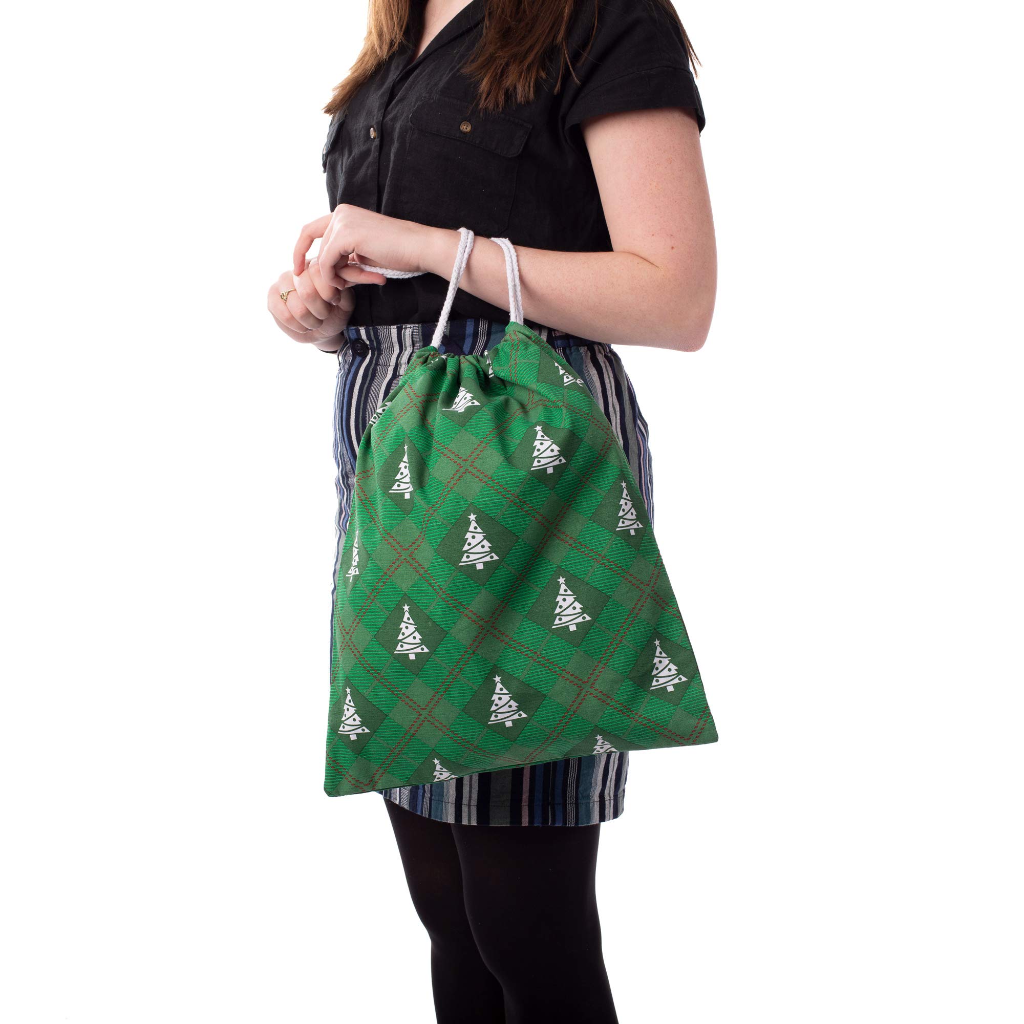 Nerdy Admin- 15 Pack Large Christmas Gift Bags Non-Woven Reusable - Mu – Melika Brands