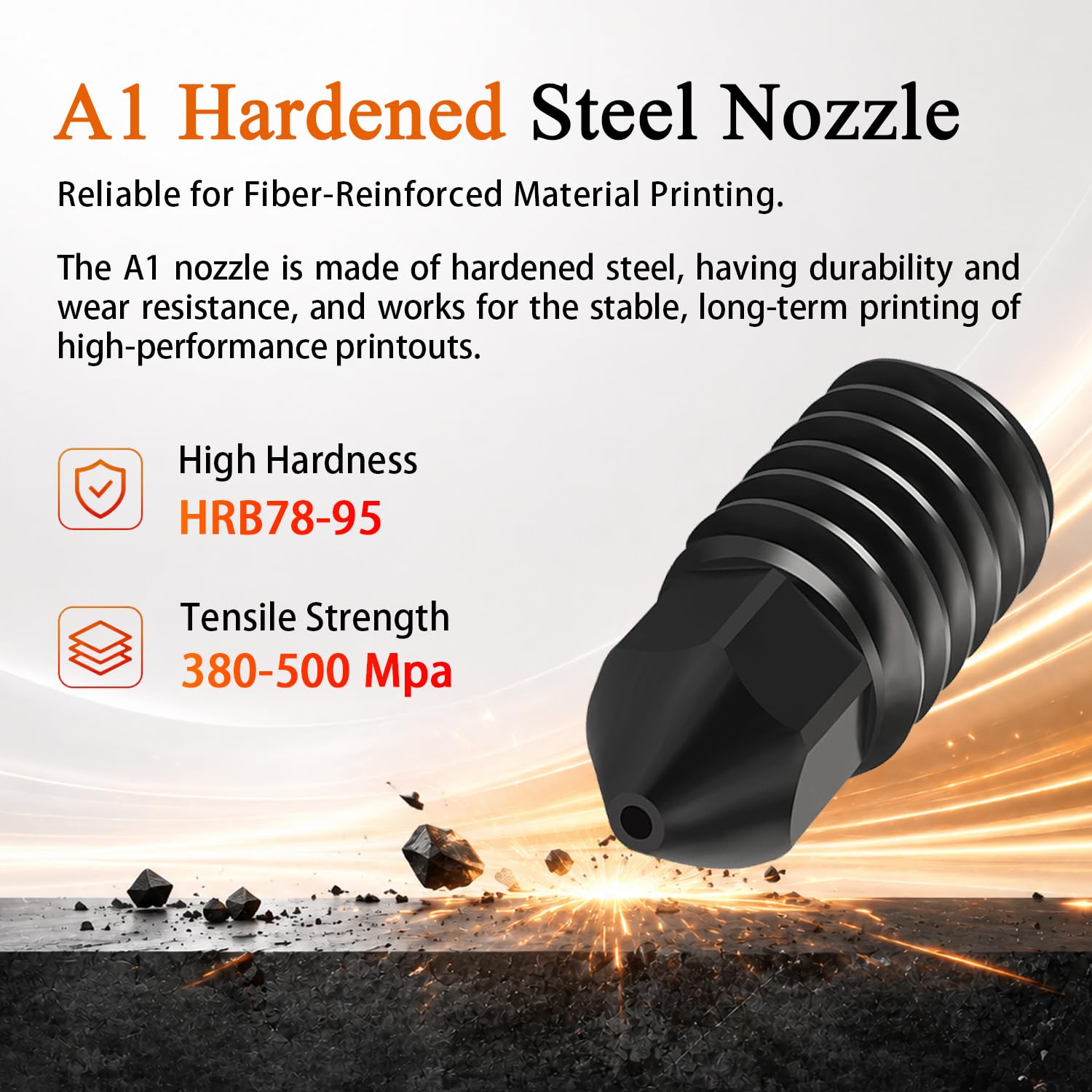 Bambu Lab Hotend Upgrade - 2 Pack 0.4mm Nozzles -4