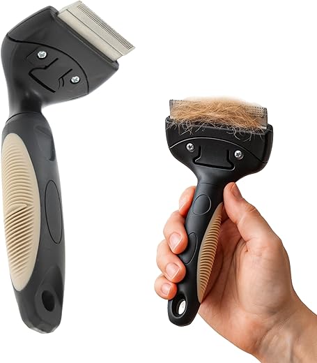 Rosewood – Peine rastrillo deslanador Rosewood para perros. Talla Única