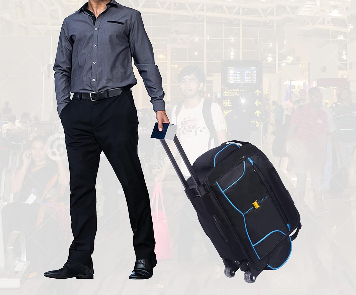 q fashion duffle bolsa with wheels