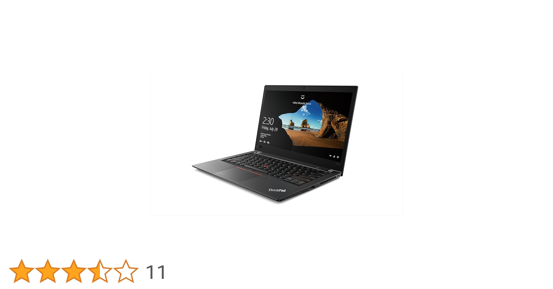 Lenovo Thinkpad T480s Ultrabook (20L7-002AUS) Intel i5-8250U