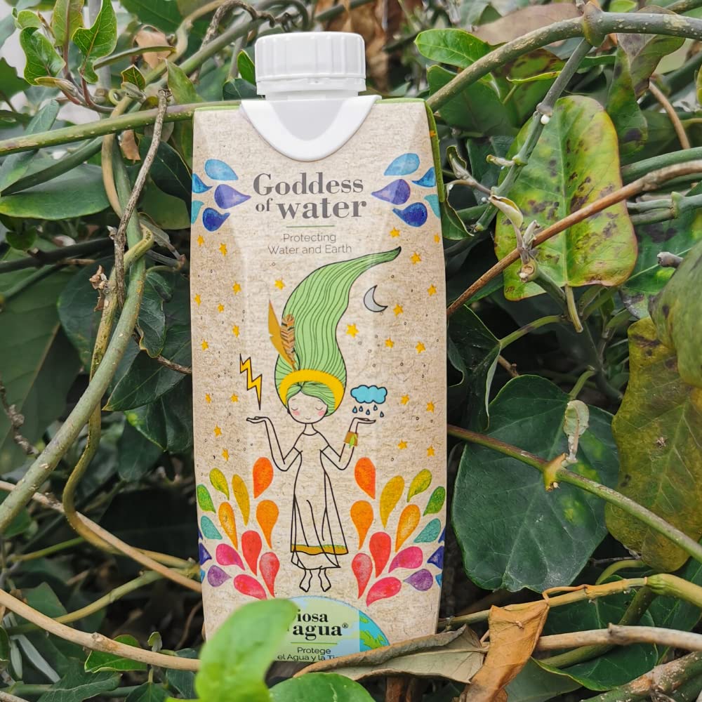 Agua ligera, extra natural de calidad prémium envasada en caja de cartón 50cl (Pack 18 Unidades x 500ml)