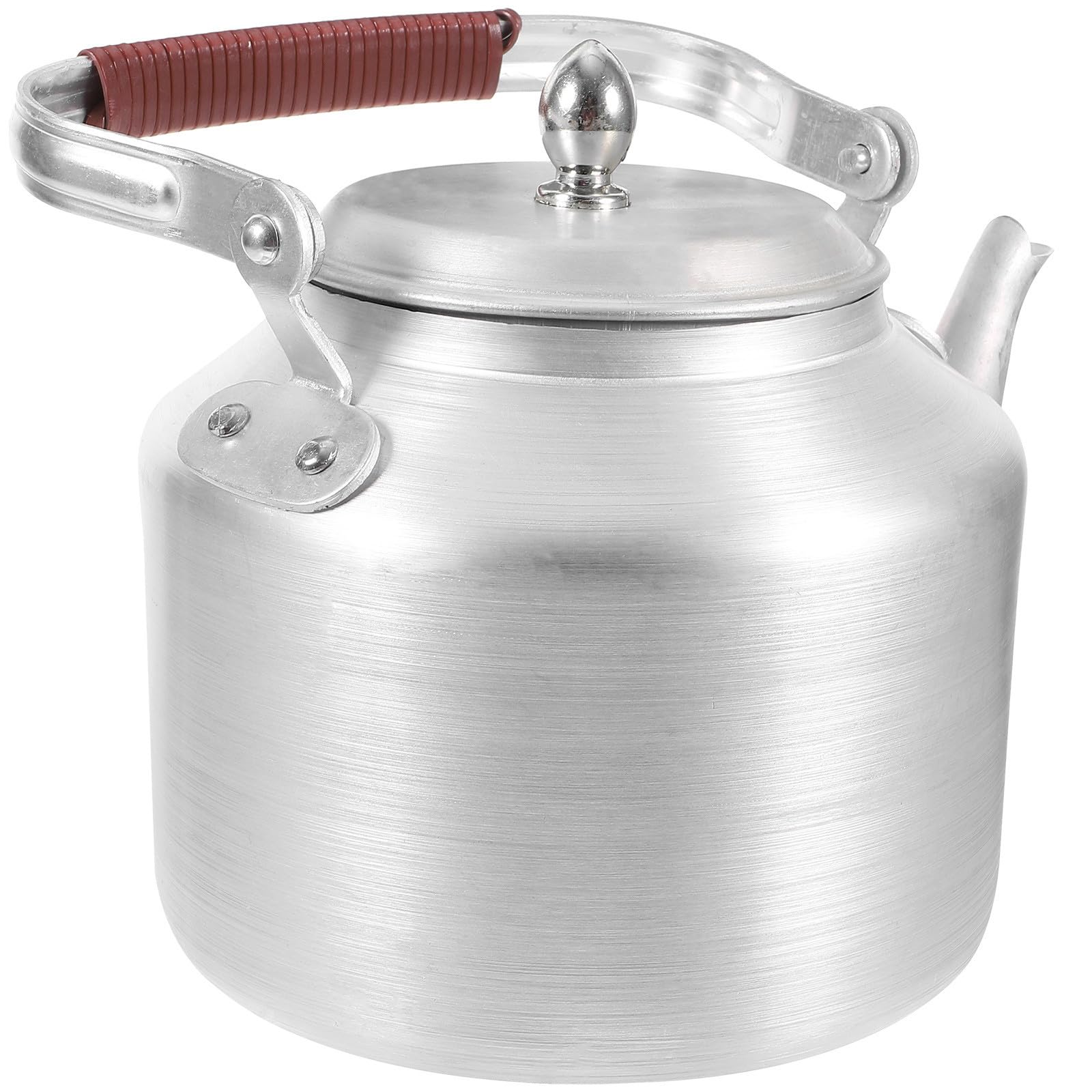 Tetera de Aluminio de 2 L con Asa, Ligera y Fácil de Llevar