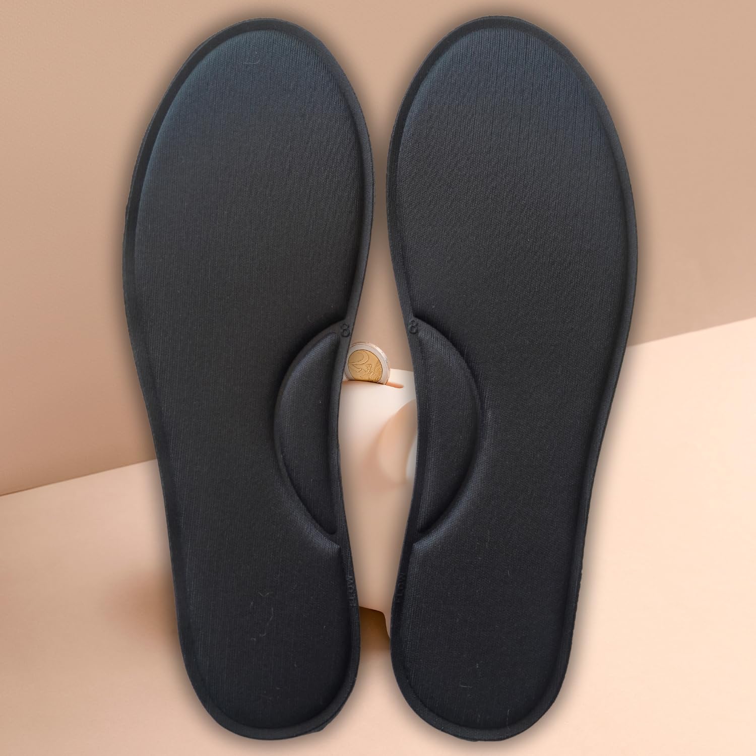GEJUFF Combo Pack of 2 Shoe Sole For Men & Women | Memory Foam Sole For shoes | Inner Soft Pad | Non Slip Protector | Invisible Insoles For Height Increase | Height elevator insoles (Combo-1, 9) (B0BVHZFHKT) Amazon Price History, Amazon Price Tracker