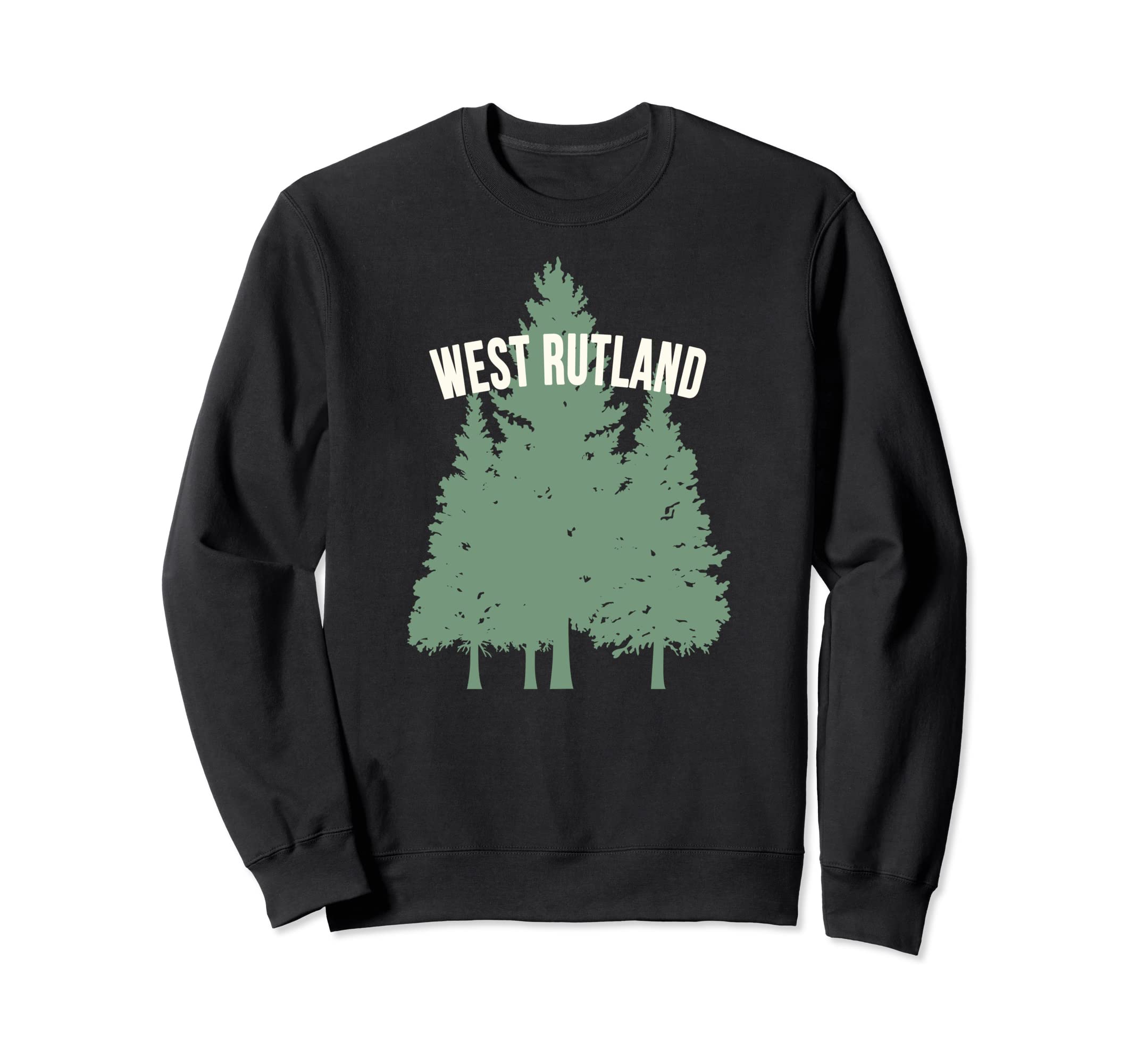 West Rutland, Vermont Pine Tree product Sweatshirt