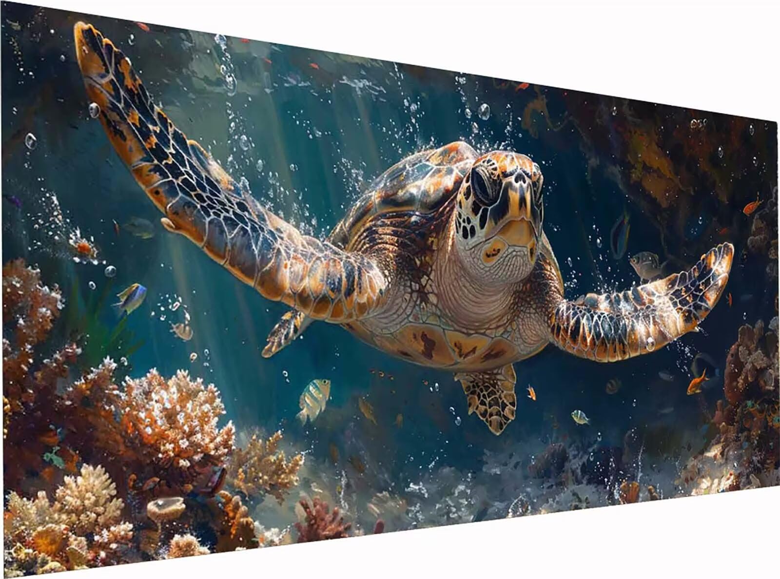 Tartaruga Marina 5D DIY Diamond Painting Grandi Dimensioni 70x140cm 2-7111