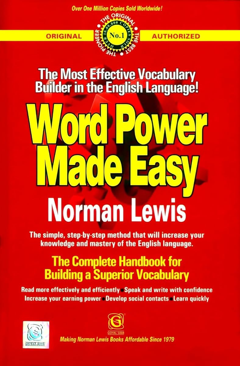 Word Power Made Easy - RED COVER • Original and Authorized • The Most Effective Vocabulary Builder In the English Language • Over One Millions Copies sold worldwide • With Self Preparation Test, useful for all English exams • Latest 2024 Edition.