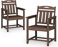 Vista 18 de Mesa de comedor rectangular para exteriores, mesa de polietileno de alta densidad resistente para 6, mesa de patio resistente a la intemperie