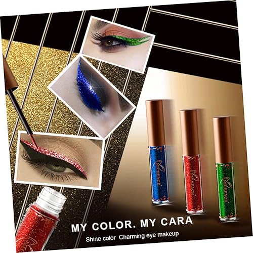 Miniatura 3 de delineador de ojos líquido brillante brillo delineador de ojos líquido delineador de ojos líquido delineador de ojos líquido sombra de ojos brillo