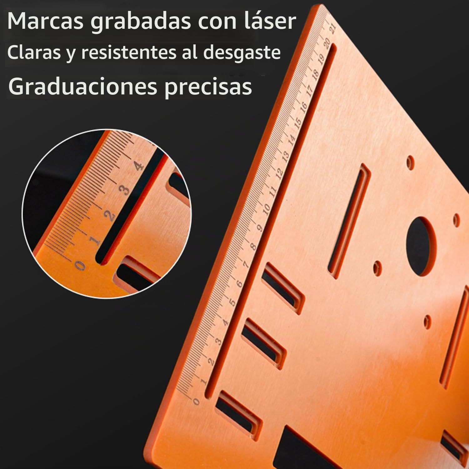 Placa Base de Sierra Circular, Guía de Sierra Circular Cortada Placa de Inserción de Mesa de Enrutador de Aluminio Mini Bancos de Carpintería Placa Abatible de Enrutador 28x25cm