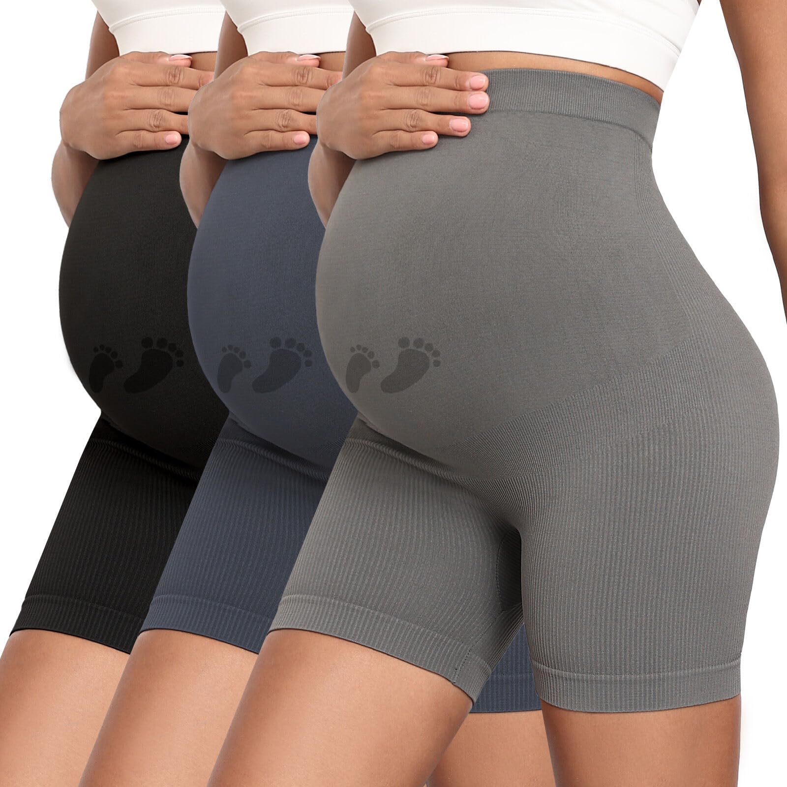 Save 5% on Maternity Biker Shorts with Pockets