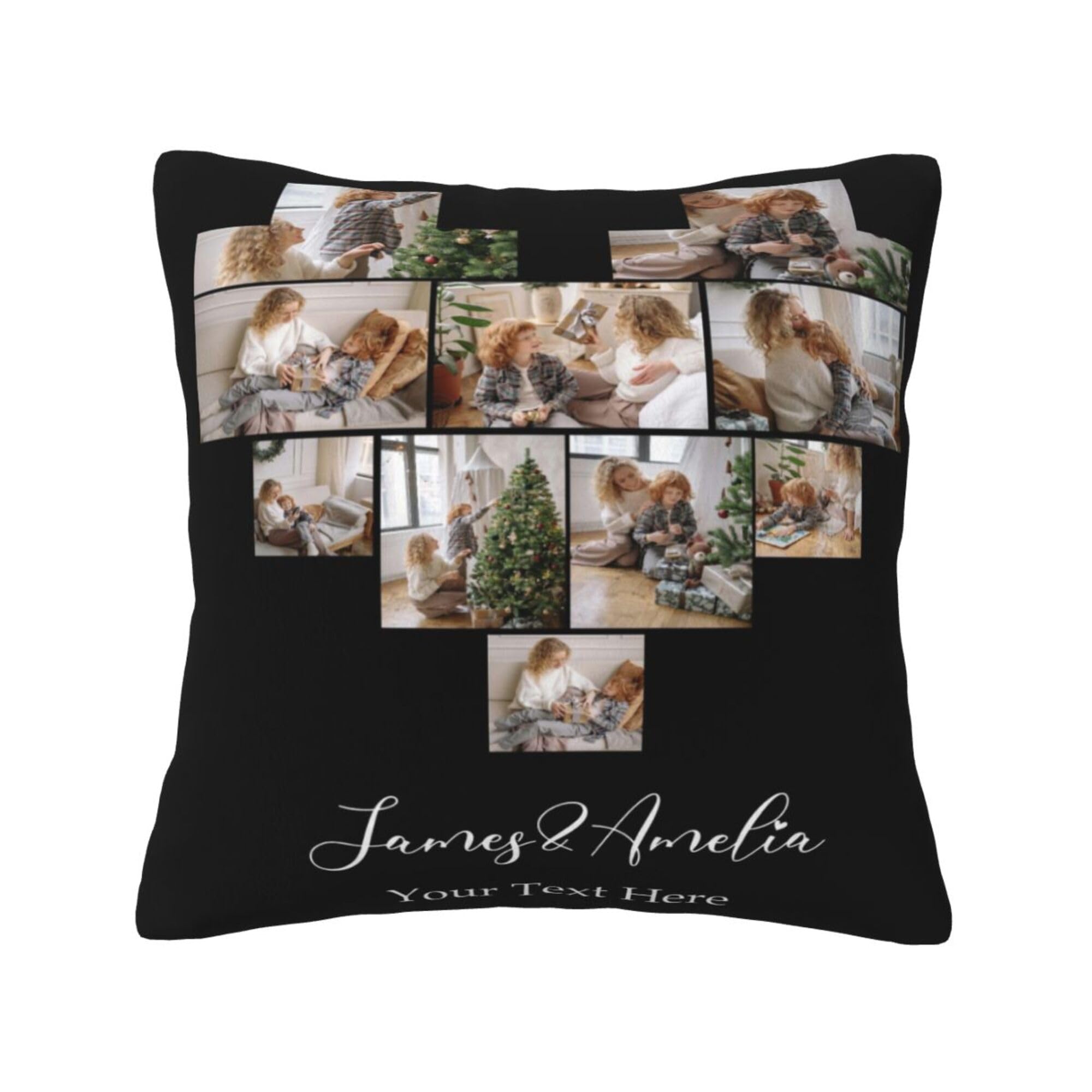 NGGBBDYGB Custom Pillow 18x18 Pillow Cover Personalized Pillows With Picture Home Decoration Gift