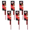 Libman Commercial 191 Flex Blade Floor Squeegee with Steel Handle, 18 Wide Pack of 6, BlackRed