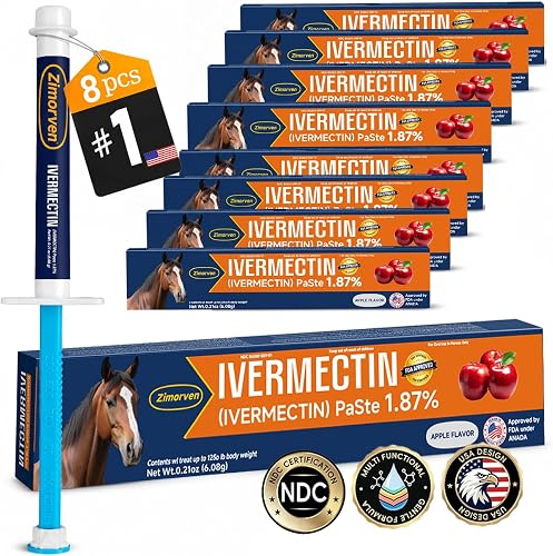 Zimorven Paste for Horse Use Only 1.87% 6.08g 2 Pack