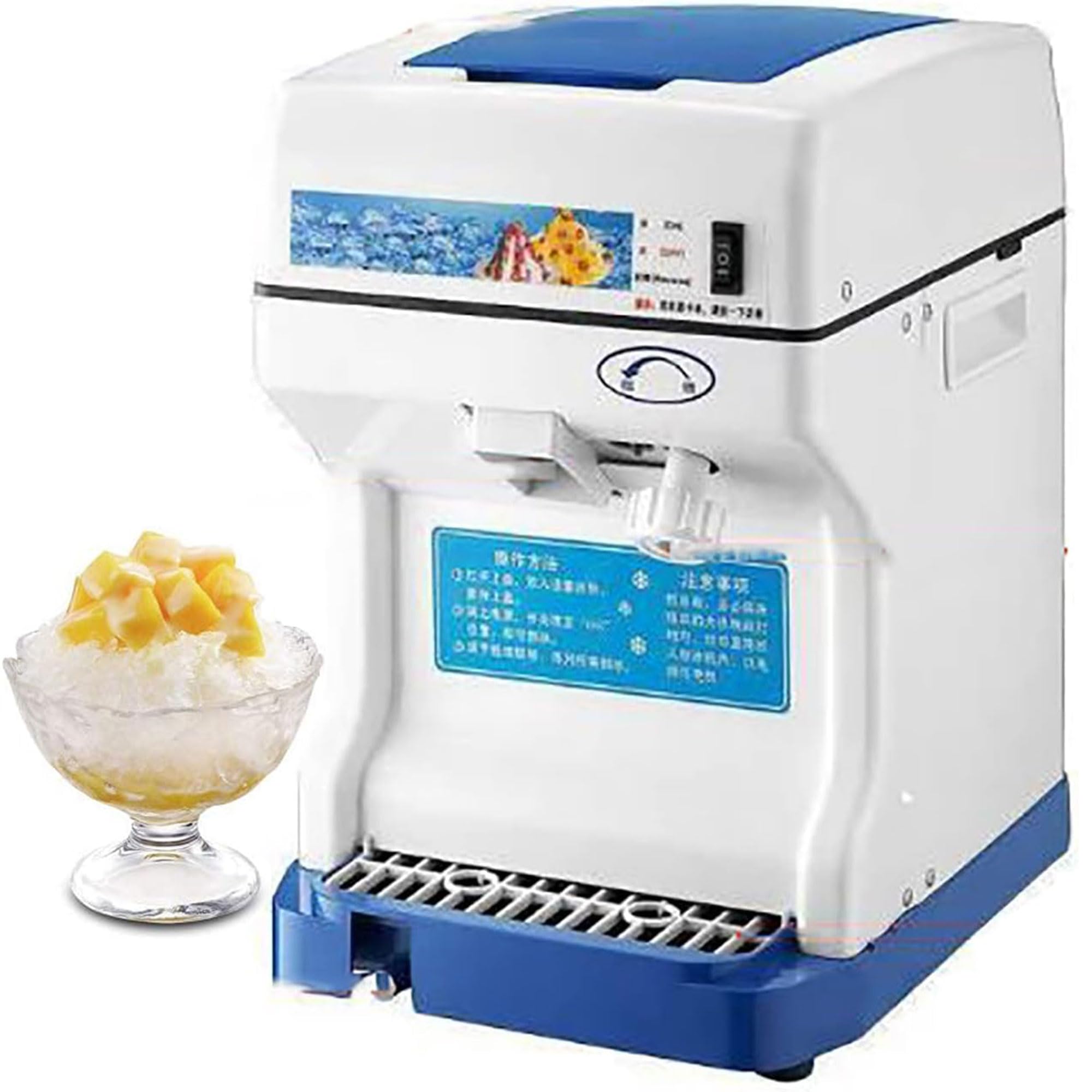 Amazon.co.jp: コンパクト電動かき氷機 2L容量 全自動 かき氷器 