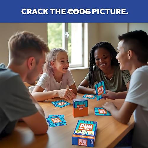 Miniatura 3 de Juego de cartas de adivinanzas para familias y adultos, diversión de juego de palabras de ritmo rápido, regalos para amantes de juegos de palabras y