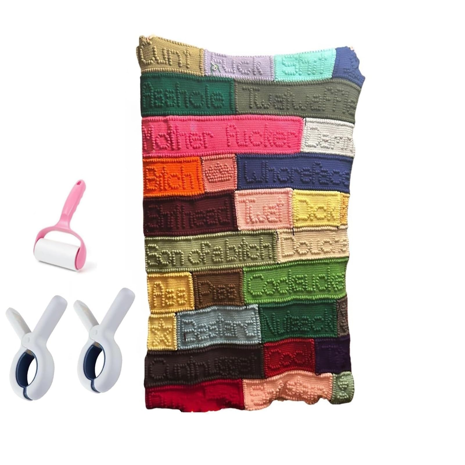 Cadeau rigolo pour patron ou collègue : la couverture artisanale humoristique ultra douce