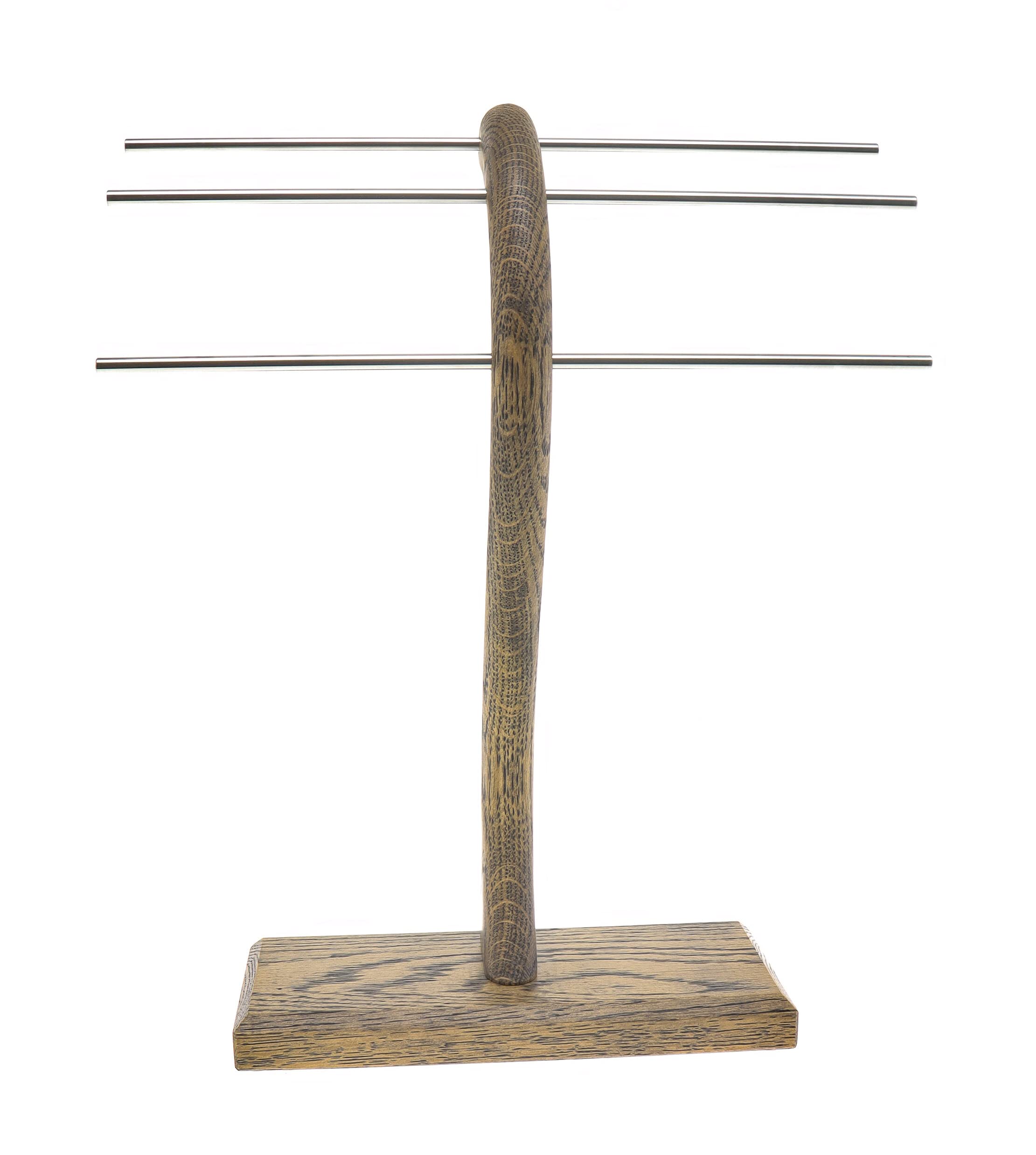 Design WOOD AND Steel made in germany Schmuckständer aus massiv Eichenholz