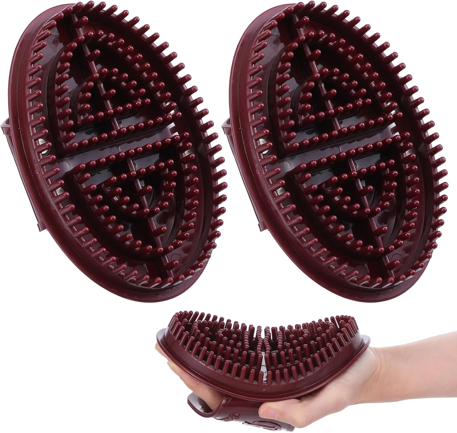2 Pcs Meridian Massage Brush Full Body SPA Relaxation Massager Brush Acupressure Meridian Scalp Massage Full Body Relaxation Comb Beauty Salon Professional MeridianBrush for Massager Relaxations - Image 8