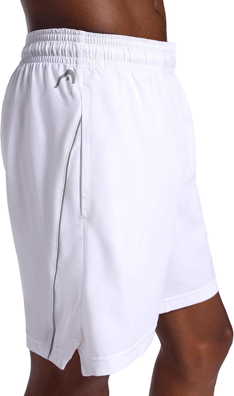 Head Men's Crosscourt Short, Standard Fit, 7” Inseam, Stretch Lightweight Material, Moisture-Wicking