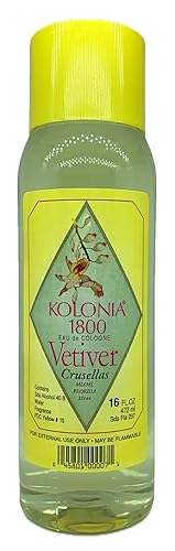 Legitima Kolonia 1800 Colonia Vetiver (16 onzas líquidas)