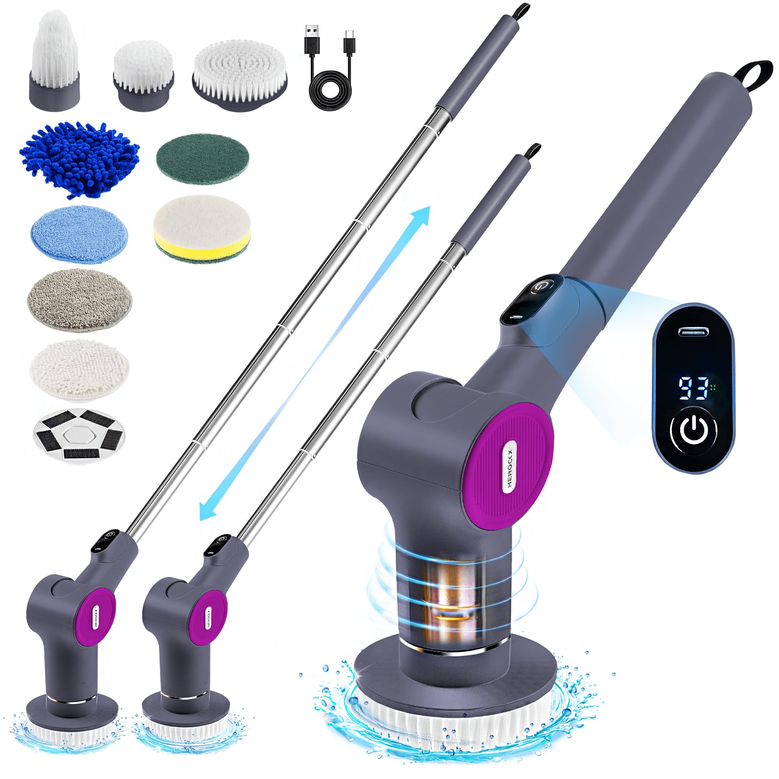 HEROCKX Electric cleaning brush