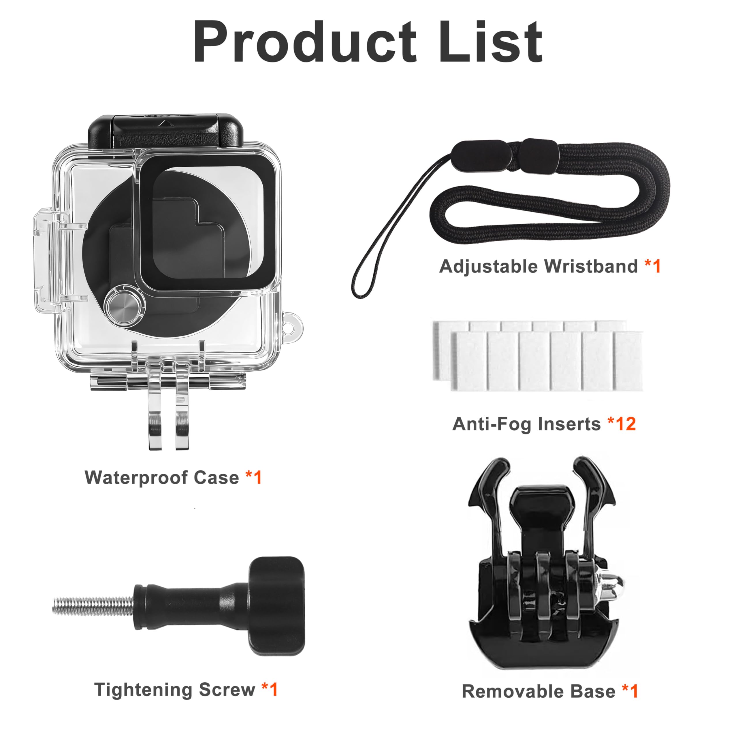 FitStill Carcasa impermeable 50 M/164 FT para Insta 360 Go Ultra (sin caja de expansión), diseño trasero magnético, go ultra accesorios