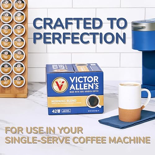 Miniatura 6 de Victor Allen's - Café 100% colombiano, tostado medio, 200 unidades, cápsulas de café de una sola porción para cafeteras Keurig K-Cup