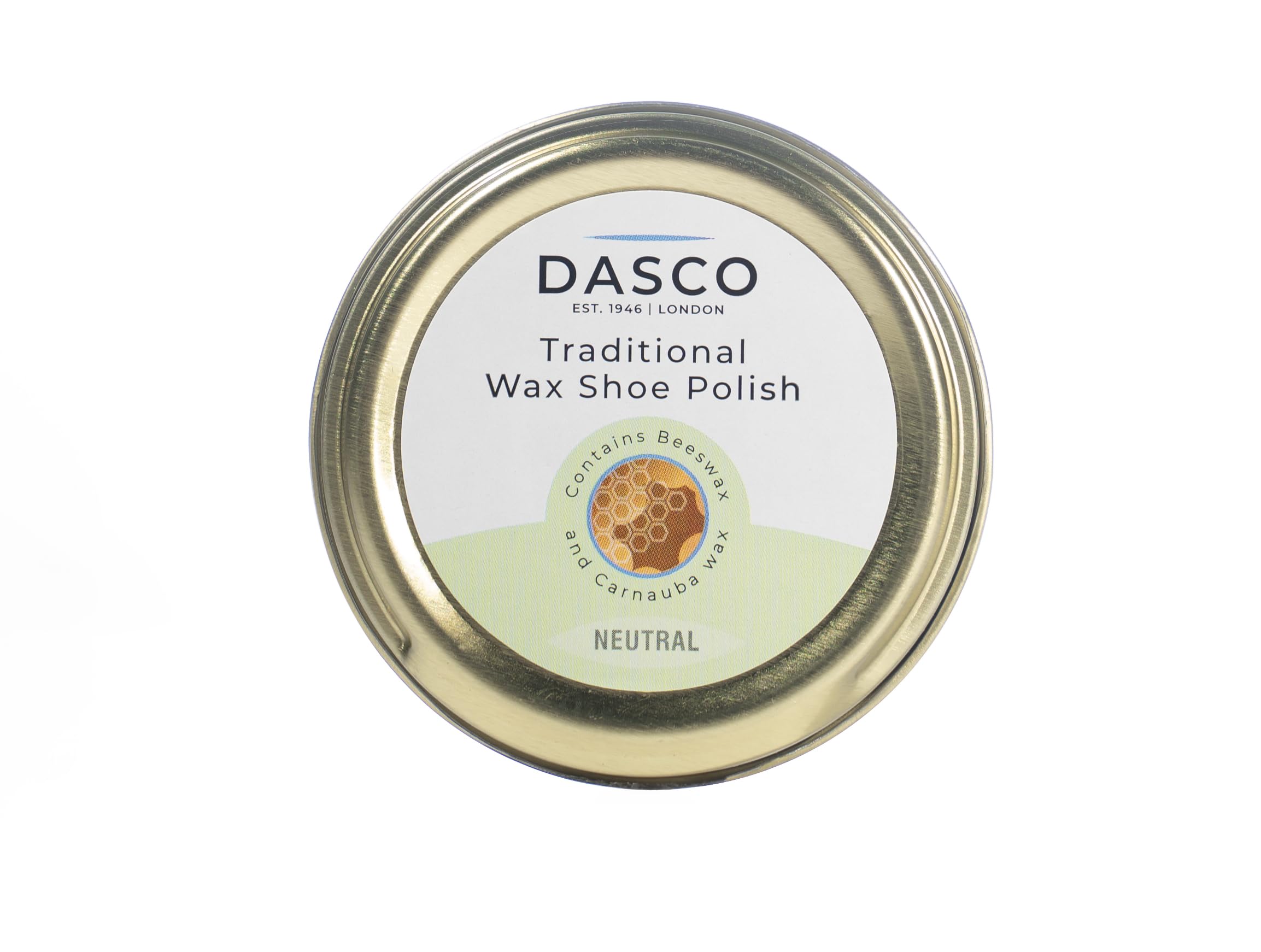 Traditional Wax Shoe Polish, 50ml tin (Neutral)