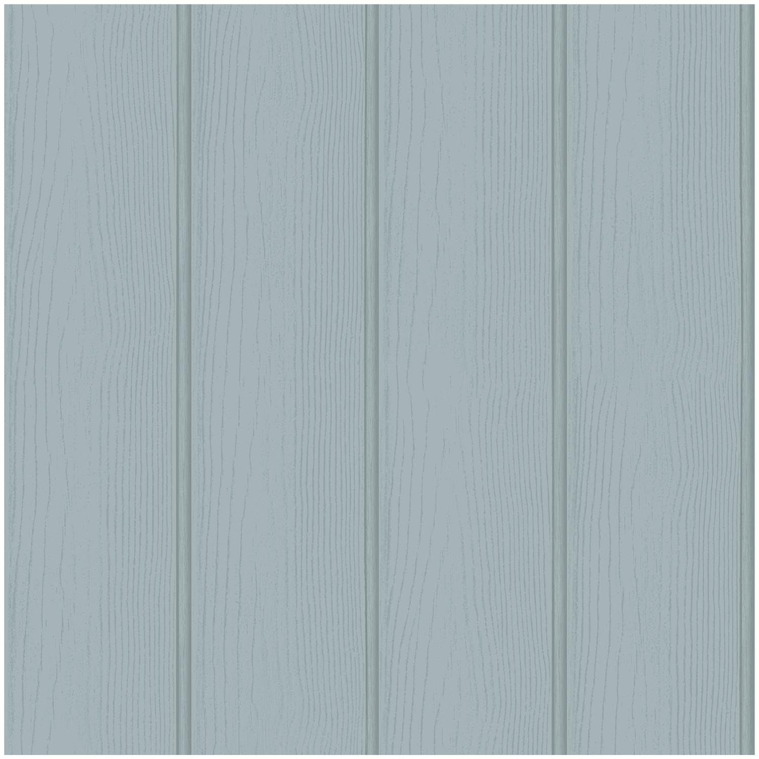 Yöl Blue Tongue And Grove Wooden Planks Wallpaper - Washable Paste The Paper - Versatile Contemporary Modern - Feature Statement Wall - Kids Room Bedroom Living Room Lounge