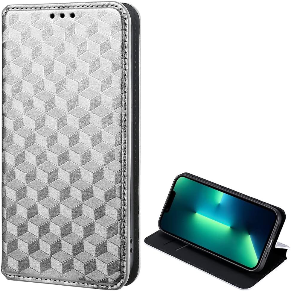 Case for Doogee S88 Pro Wallet Case, PU Leather Magnetic Closure Flip Case Phone Case Compatible with Doogee S88 Pro, Square3