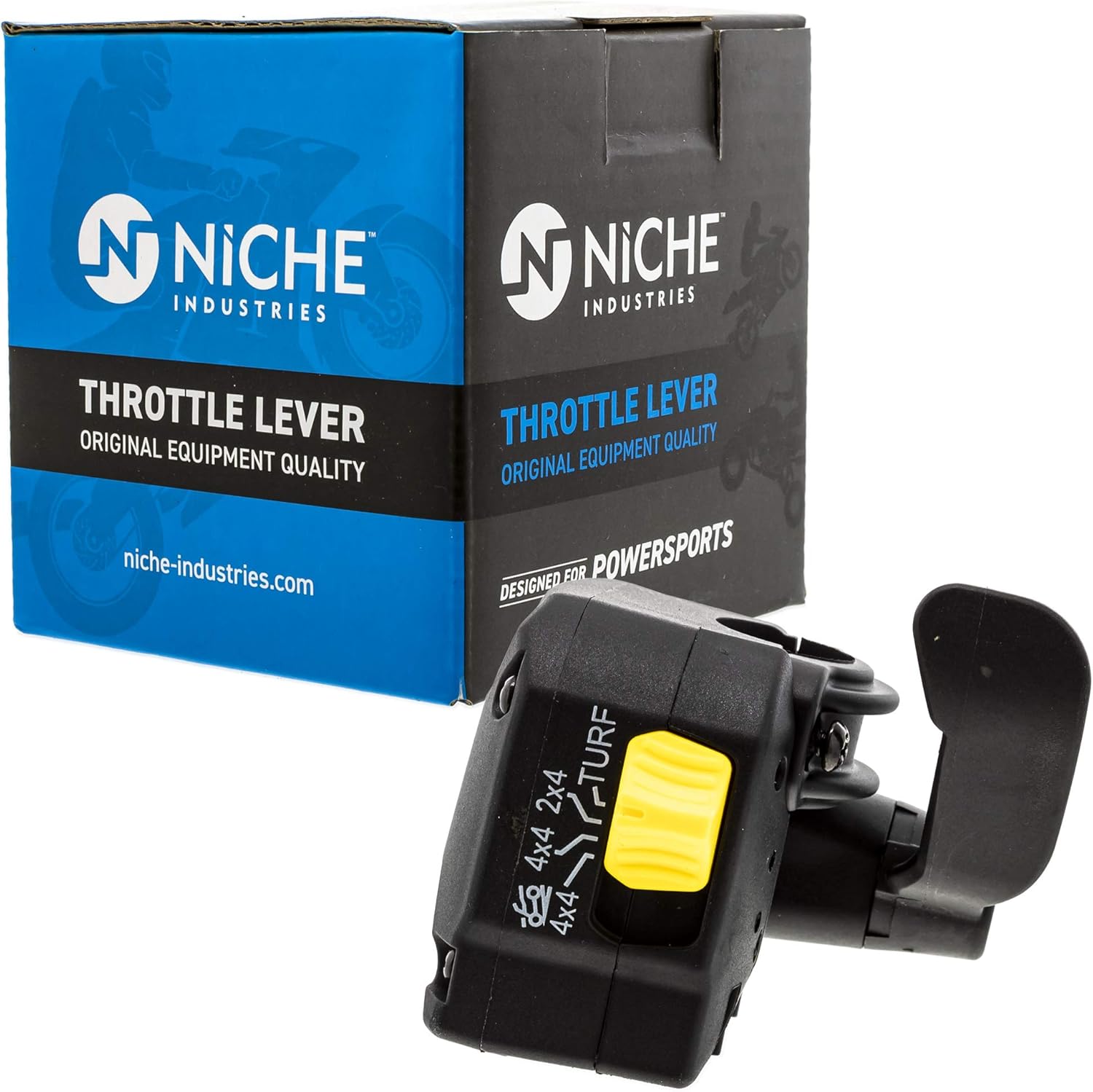 NICHE Thumb Throttle Control Lever Assembly for 2010-2019 Polaris Sportsman X2 550 570 850 2010342