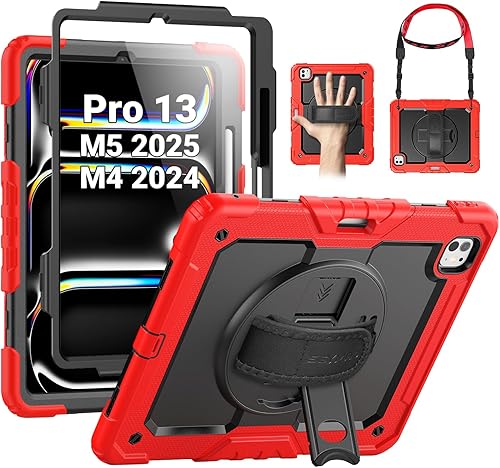 Miniatura 26 de SEYMAC Funda para iPad de 9ª/8ª/7ª Generación Estuche 10.2" 2021-2019, Funda Protectora de Cuerpo Completo Resistente a Prueba de Golpes de Servicio