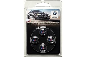 BMW Caps: Genuine OEM M Logo Valve Stem Caps