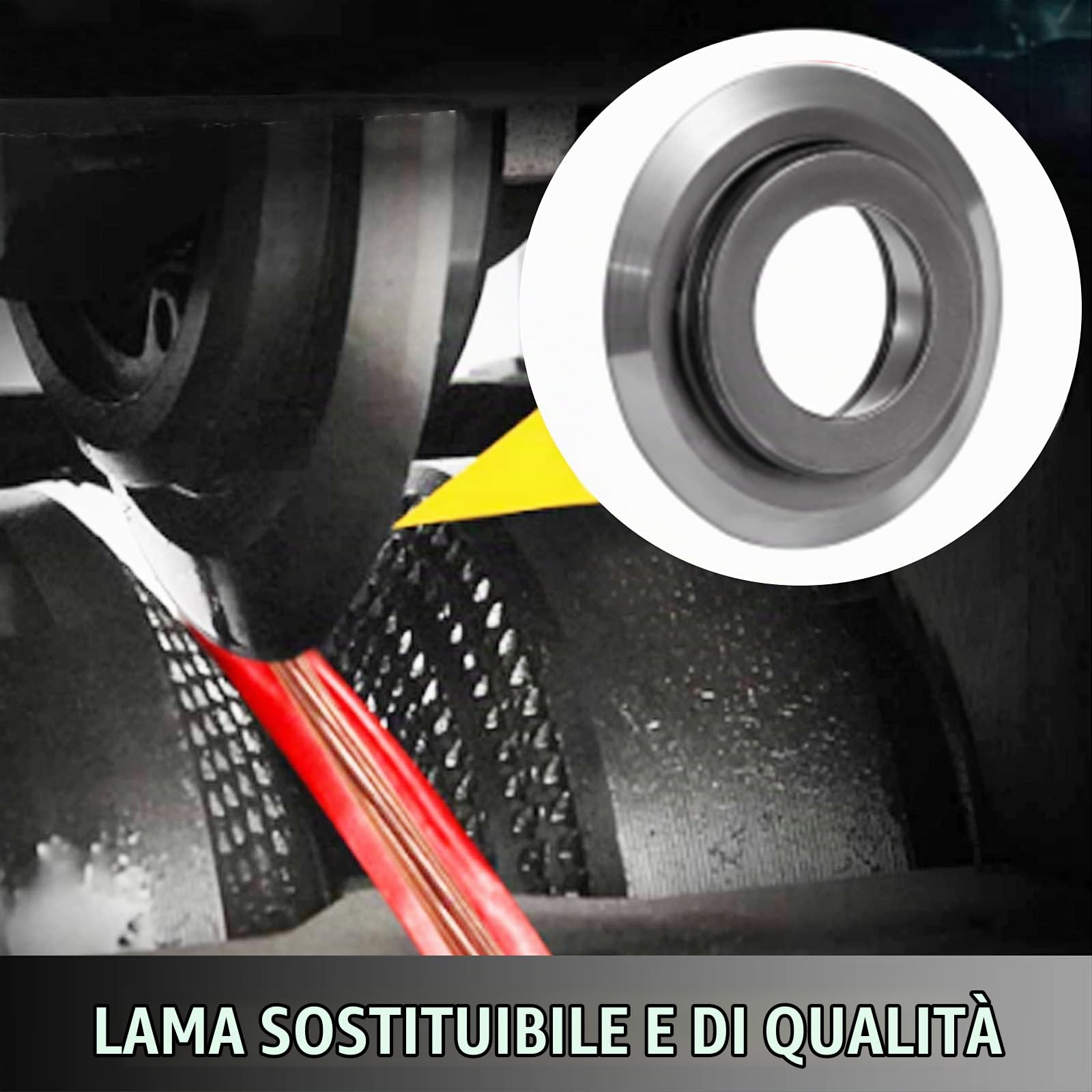 Happybuy Macchina Spelafili Manuale, 5,85 kg SD-25 Spelafili con Impugnatura Manuale in Lega di Alluminio per La Lavorazione di Cablaggi, Lavorazione di Cavi Aerospaziali, Elaborazione di Linee Dati