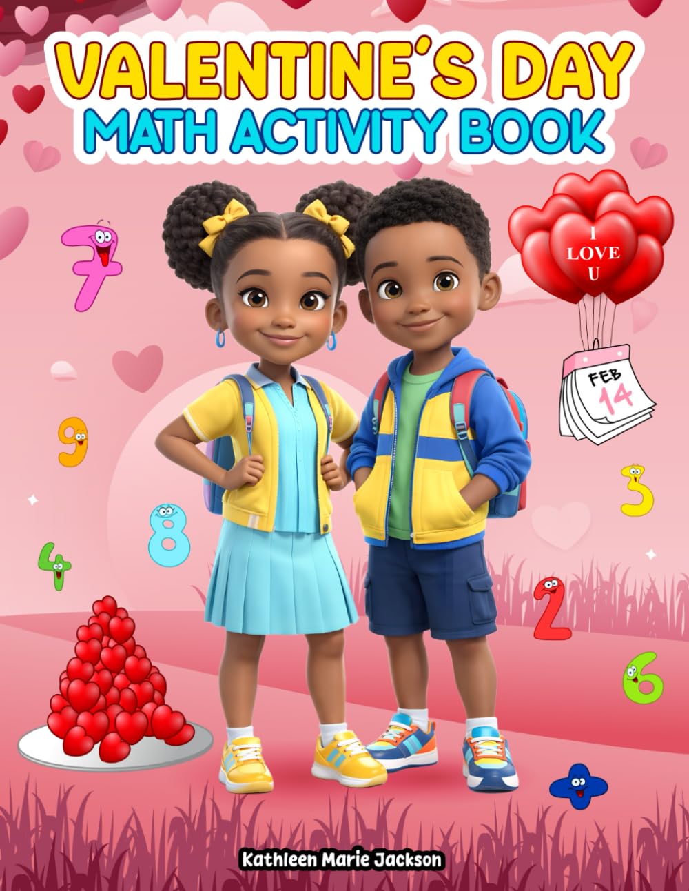 Valentine's Day Math Activity Book