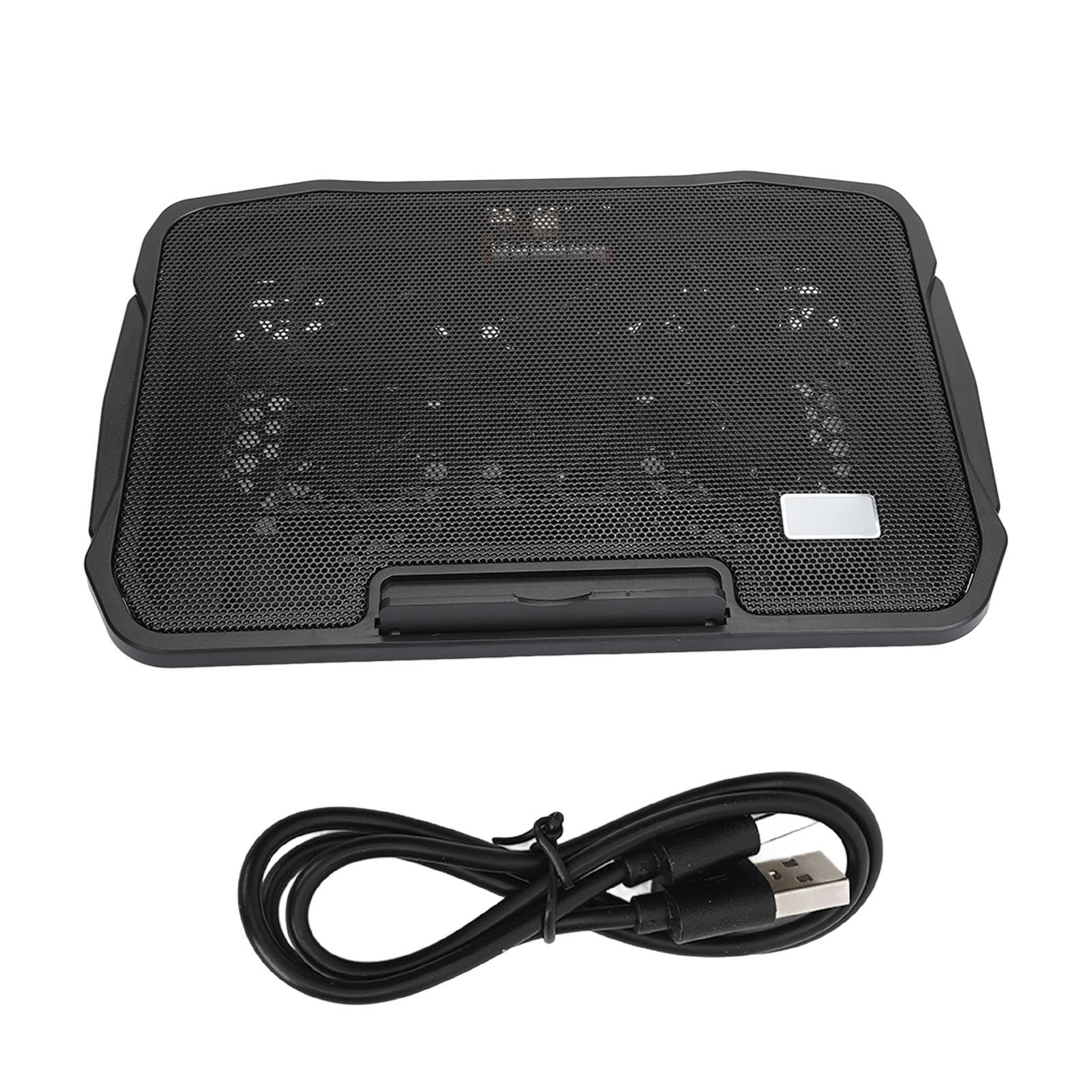 Base Refrigerante Portátil, Ventilador USB Multivelocidad Ergonómico