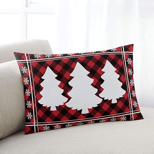 Miniatura 2 de T&H XHome Fundas de almohada de 20 x 30 pulgadas, fundas de almohada de microfibra cepillada suave con cierre de cremallera oculto, fundas de